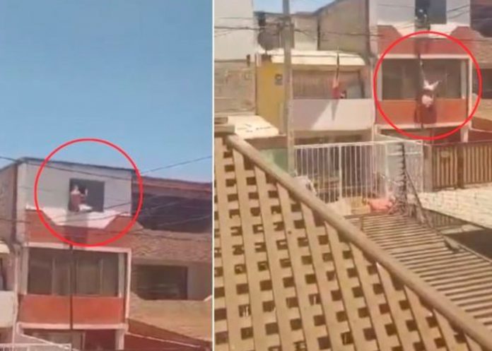 Hombre cae desde tercer piso tras agredir a su madre en Chile