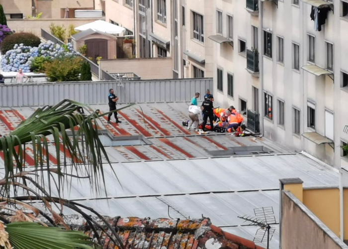 Hombre cae desde tercer piso tras agredir a su madre en Chile