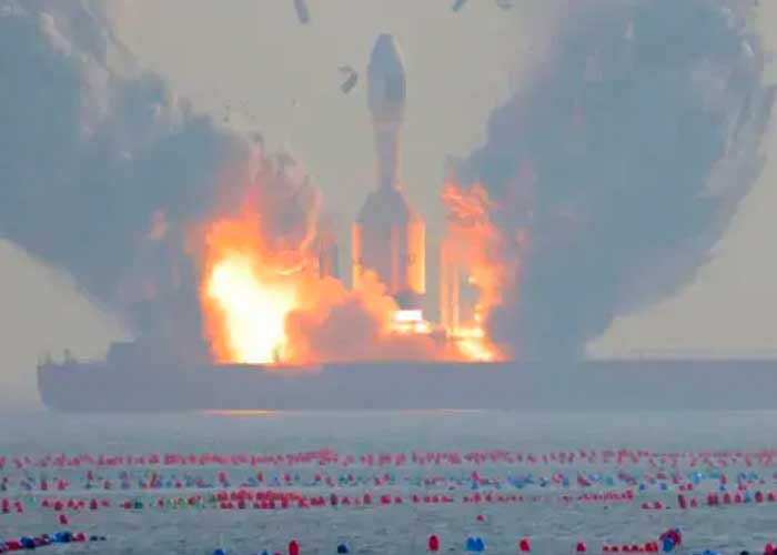 Éxito en la prueba del cohete más potente del mundo en China