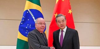 Cancilleres de Brasil y China fortalecerán relación estratégica
