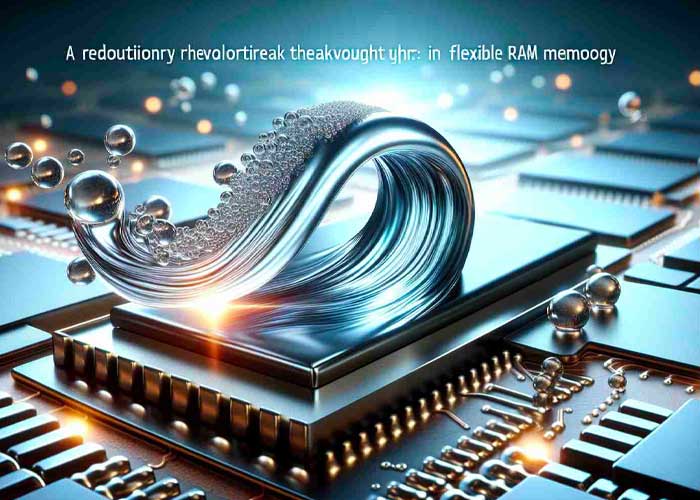 Desarrollan en China la primera memoria RAM flexible