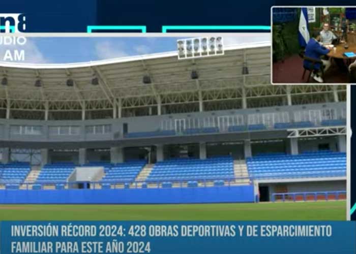 Nicaragua impulsa su infraestructura deportiva con la ejecución de 428 obras en 2024
