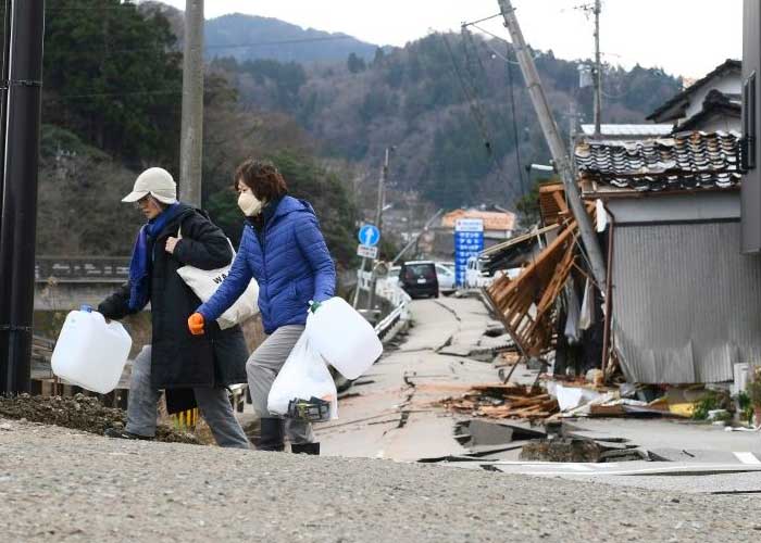 Sube a 94 muertos el balance del terremoto en Japón