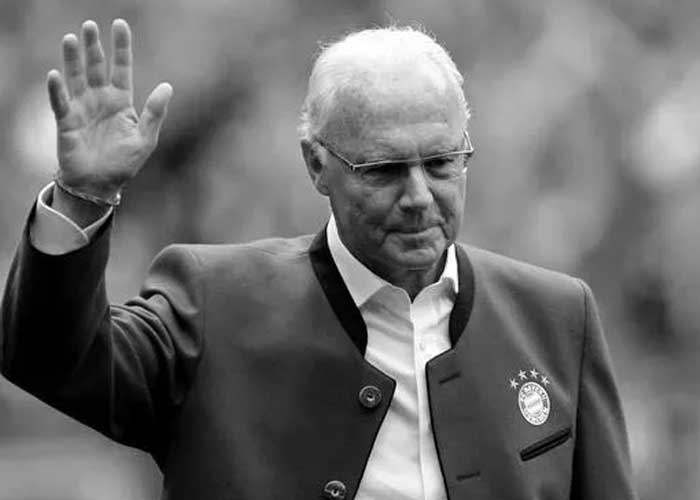 Adiós al Kaiser: Muere a los 78 años Franz Beckenbauer, leyenda del fútbol alemán