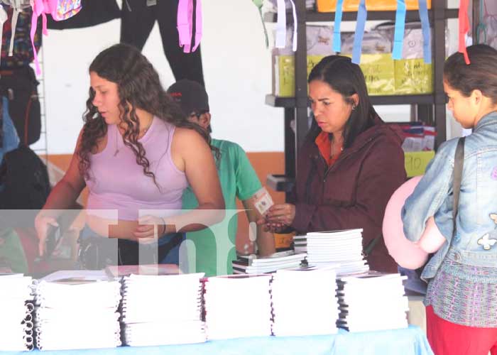 Feria Escolar 2024 fue instalada en el corazón de Ocotal