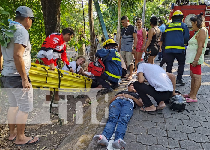 Foto: Accidente de tránsito en Altagracia, Isla de Ometepe / TN8