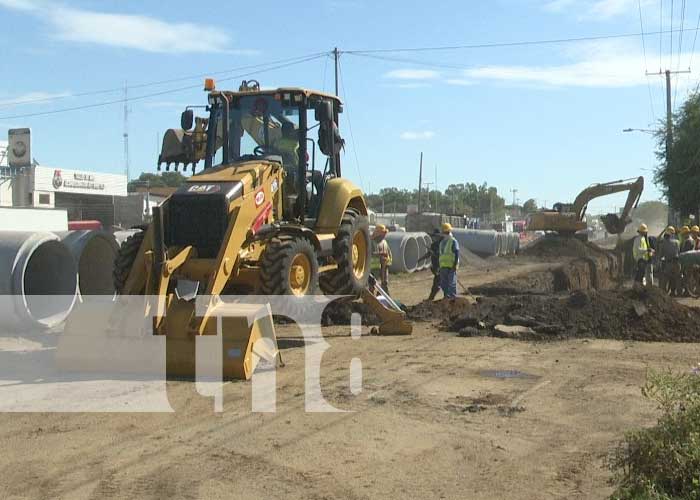 Foto: Avanza construcción de nuevo paseo en el corazón de Managua / TN8