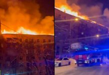 Foto: Devastador incendio en Rusia /cortesía