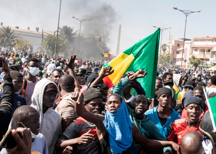 Foto: Tensión en Senegal /cortesía 