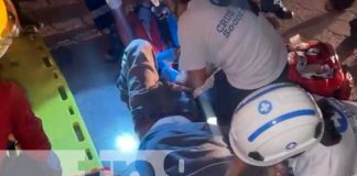 Accidente nocturno en barrio El Paraíso deja dos personas heridas en Estelí