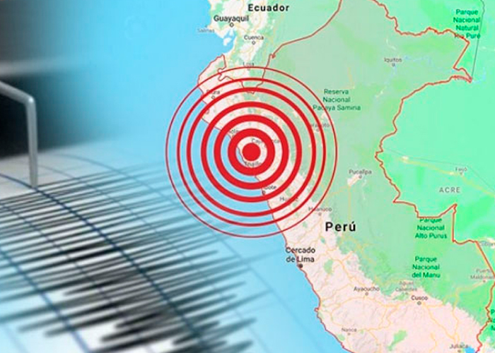 Fuerte sismo en perú