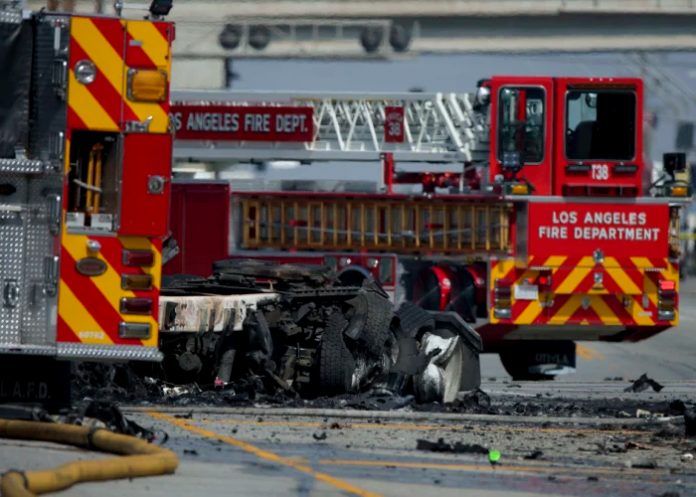 Foto: Nueve bomberos heridos en EE.UU. /cortesía