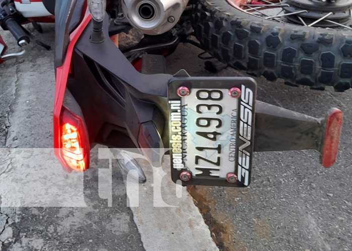Foto: Choque de motos deja un fallecido en Wiwilí, Nueva Segovia / TN8