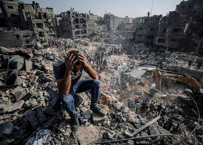Foto: Israel golpea Gaza /cortesía 