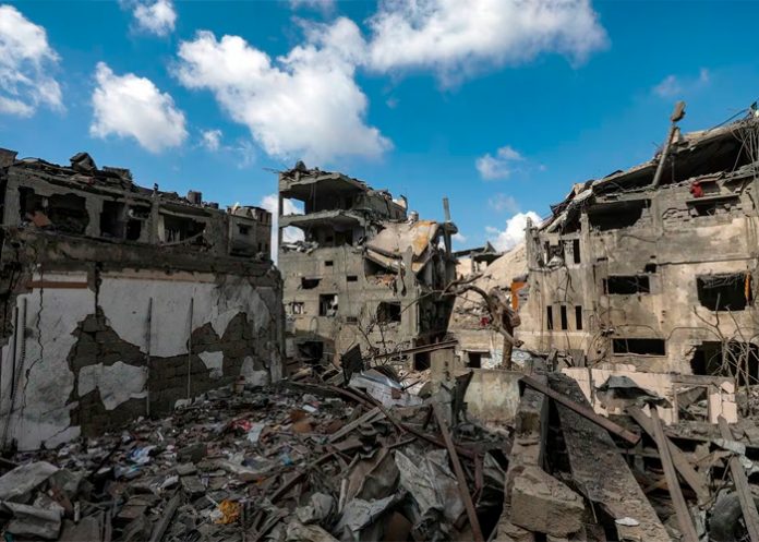 Foto: Gaza en pleno colapso /cortesía