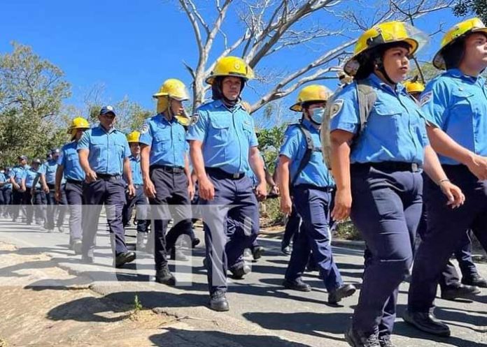 Lanzamiento del Plan Nacional de Prevención de Incendios en Santa Teresa, Carazo