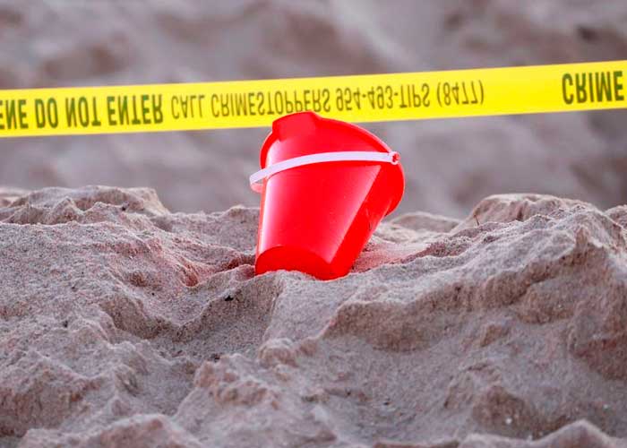 Foto: Tragedia en la playa: Niña de 7 años muere en agujero de arena / Cortesía 