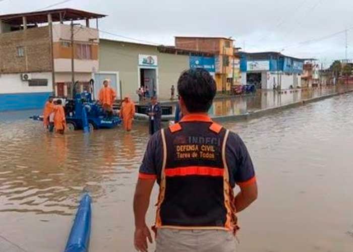 Fotos: Perú: 4,383 damnificados por lluvias; 283 toneladas de ayuda entregadas / Cortesía 