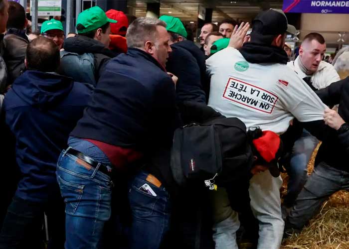 Foto: Francia: Agricultores protestan y Macron cancela debate / Cortesía 
