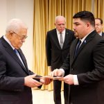 Foto: Presentación de cartas credenciales ante el Presidente del Estado de Palestina/Cortesía