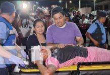 Foto: Tres lesionados tras producirse un accidente el sector de la cooperativa Parrales / TN8