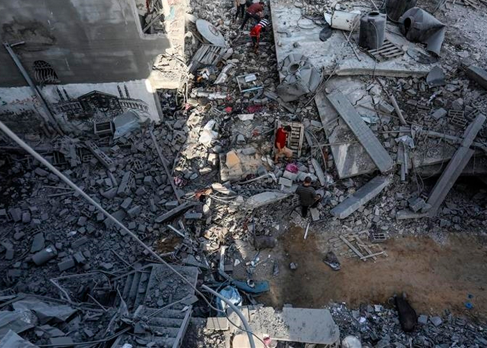Foto: Gaza bajo ataque /cortesía 
