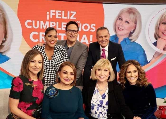 Así fue el regreso de Cristina Saralegui a la televisión : “No estoy en quiebra”