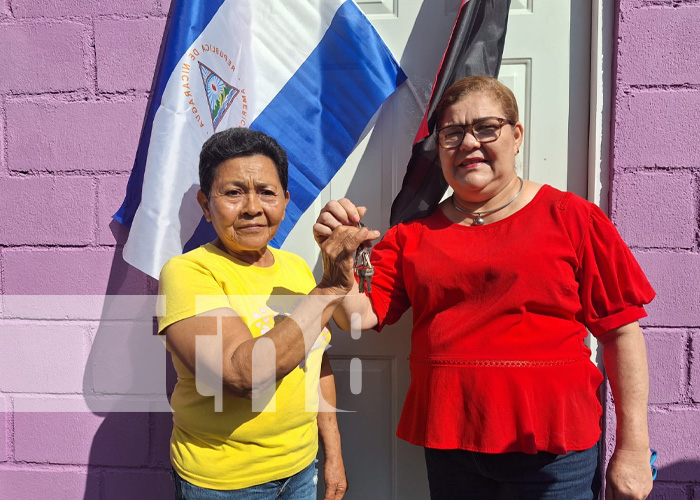 Entregan vivienda digna a familia humilde en Rivas