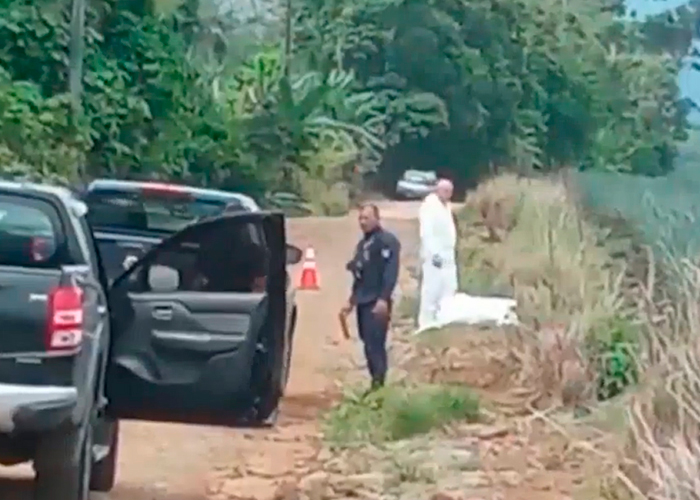 Foto: ¡Misterioso crimen! Encuentran un cuerpo sin vida en una Piñera de Costa Rica/Cortesía