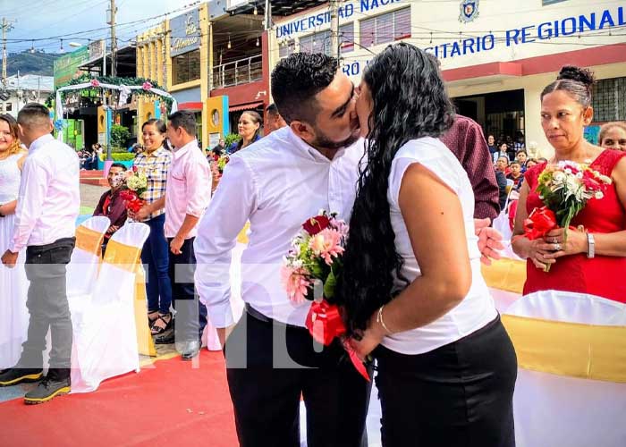 Foto: Departamentos de Nicaragua realizan bodas masivas/TN8