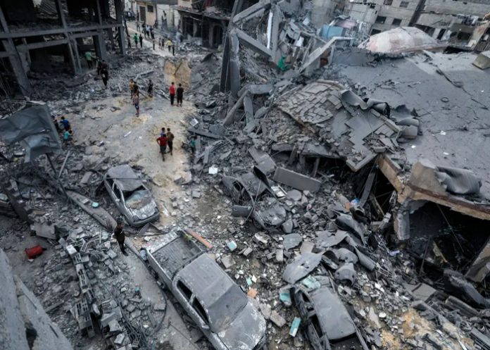 Foto: Catástrofe en la Franja de Gaza /cortesía