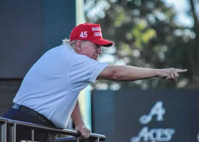 Foto:¿Será la edad? Donald Trump culpa a la IA por verse "gordo"/Cortesía