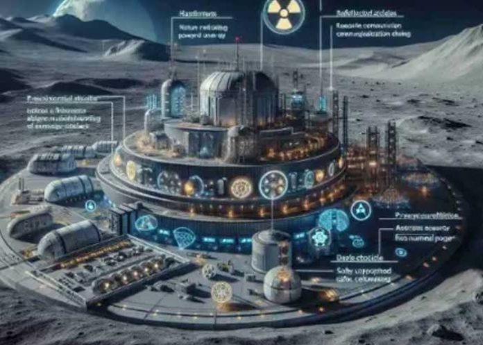 Foto: NASA planea instalar centrales nucleares en la Luna y Marte para colonización/Cortesía