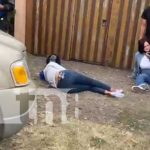 Aparatoso accidente de tránsito deja dos jóvenes heridas en Jinotega
