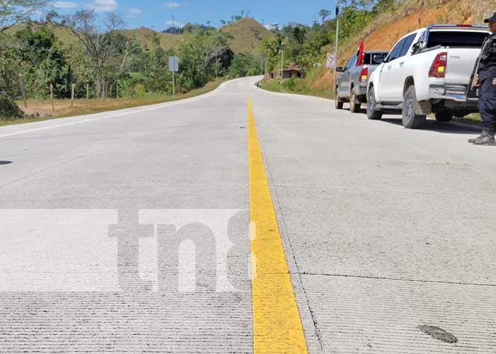 Carretera de concreto hidráulico conecta Siuna, Rosita y Bonanza