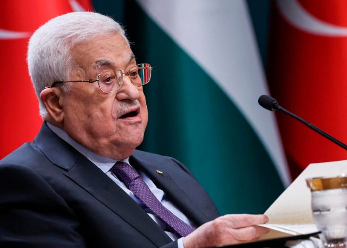 Foto: Presidente de Palestina pide auxilio /cortesía