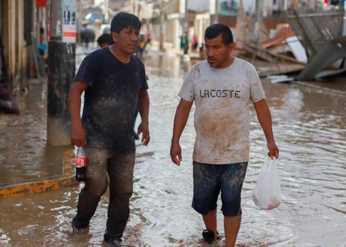 Fotos: Perú: 4,383 damnificados por lluvias; 283 toneladas de ayuda entregadas / Cortesía 