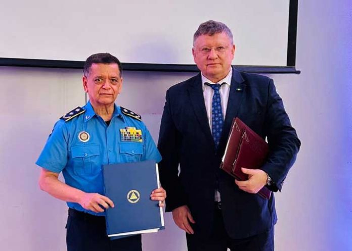 Policía Nacional firma convenio de cooperación con Rusia