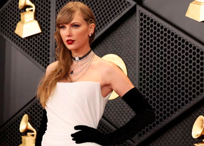 Foto: Taylor Swift ilumina los Grammy /cortesía 