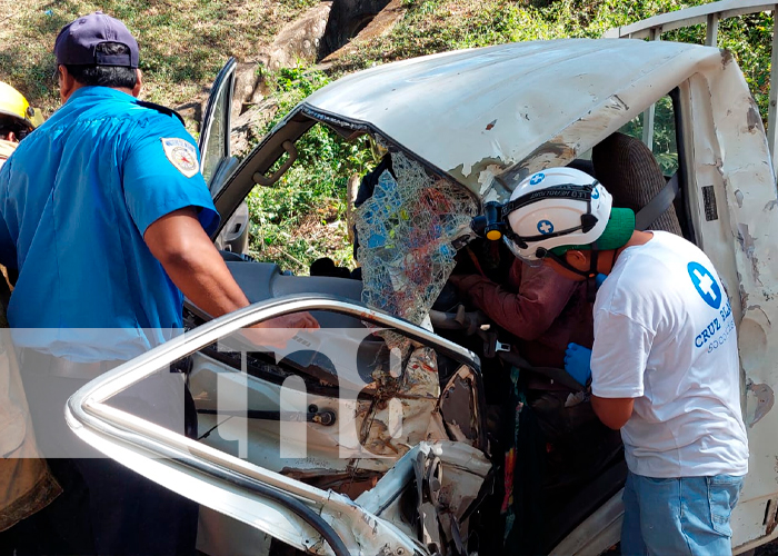 Foto: Trágico accidente en Somoto /TN8