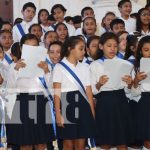 Foto: Niños y niñas rinden homenaje al Poeta Rubén Darío con un maravilloso concierto Dariano / TN8