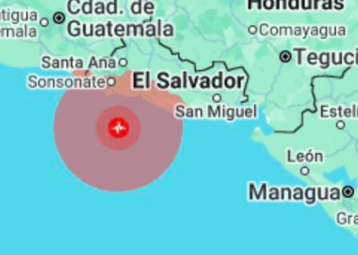 Temblor de magnitud 5,7 provoca alarma en El Salvador