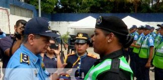 Nicaragua con policías que asumen el compromiso y el deber de defender la patria