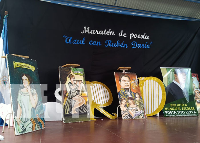 Foto: Maratón de poesía en Managua en homenaje a Rubén Darío / TN8