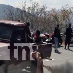Foto: Trágico accidente con motorizado en carretera Sébaco-Matagalpa / TN8