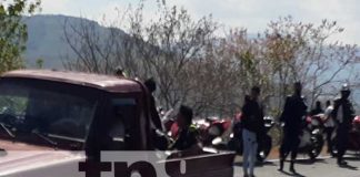 Foto: Trágico accidente con motorizado en carretera Sébaco-Matagalpa / TN8