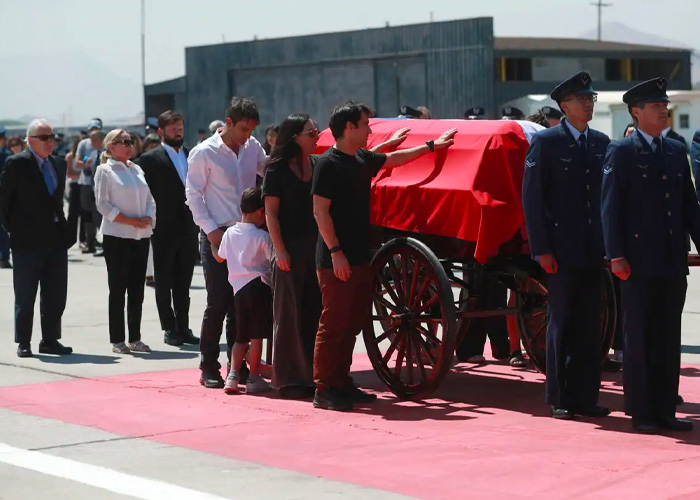 Chile despide al expresidente Piñera con honores de Estado