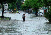 Estragos por las fuertes lluvias en Ecuador