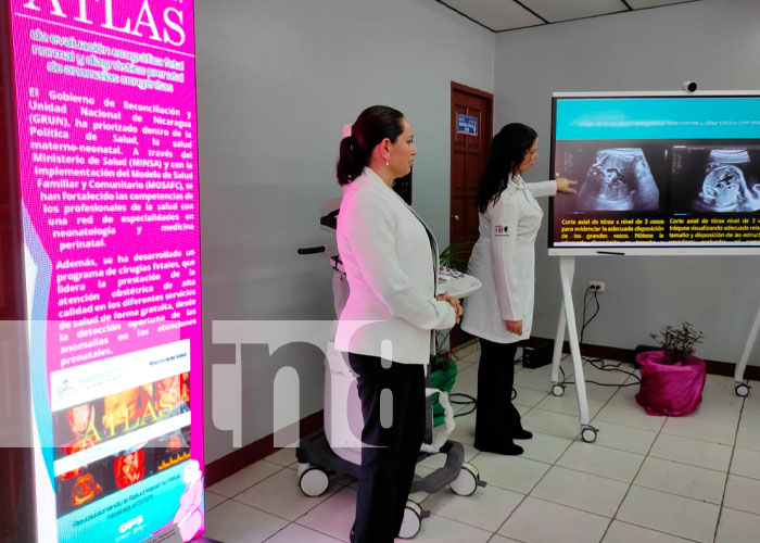 Foto: MINSA presenta avance con atlas para el embarazo sano / TN8
