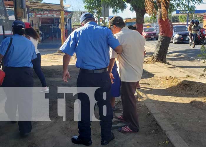 Foto: Un anciano fue atropellado por un camión en Nandaime / TN8